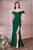Curves Crepe  Long Evening Dress Bridesmaid KV1057C