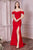 Crepe Off-the-Shoulders Long Evening Dress Bridesmaid KV1057