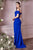 Curves Crepe  Long Evening Dress Bridesmaid KV1057C