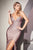 Stretch V-Neckline Long Jersey Dress KV1065