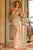 Halter Neckline Beaded Embellishment Evening Gown by Jovani 02217