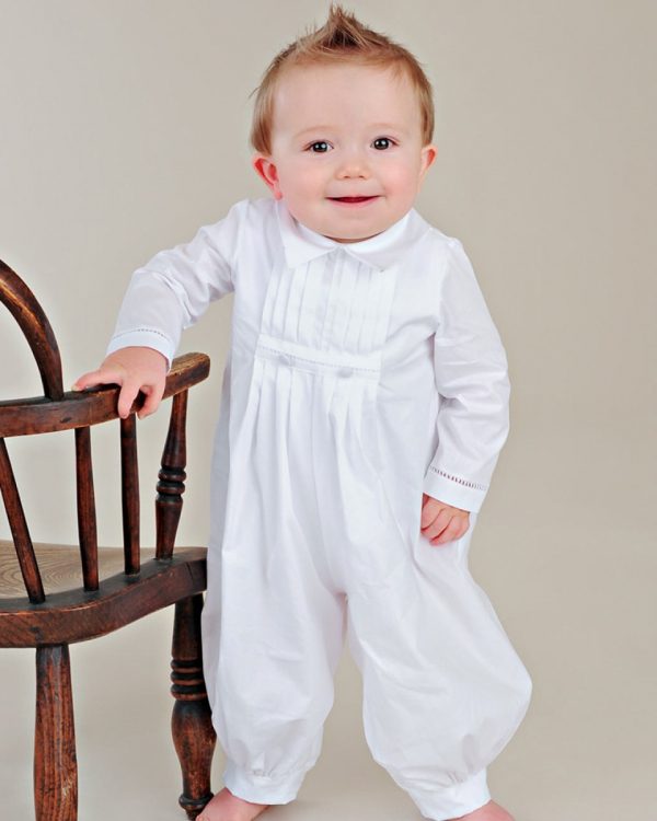 Daniel Christening Baptism Outfit 12 Months / White Daniel Christening Baptism Outfit 12 Months / White