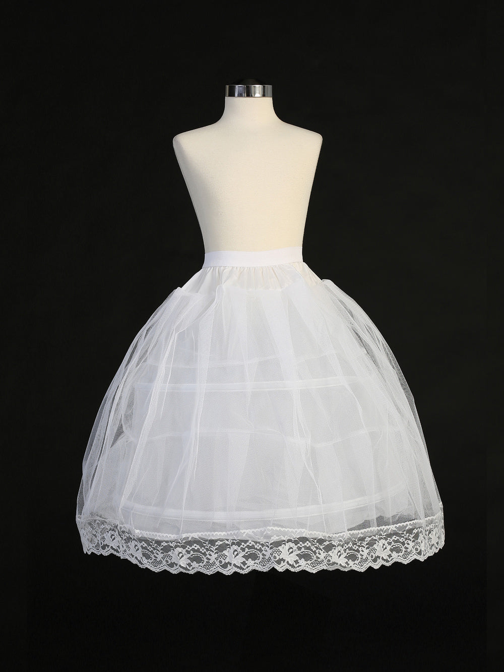 2-Hoops Petticoat with Crinoline P8-2 2-Hoops Petticoat with Crinoline P8-2