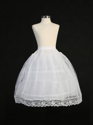 2-Hoops Petticoat with Crinoline P8-2