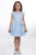 Lovely Short Pleated Dress for Girls 262-1