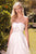 Floral Tulle A-Line Spaghetti Straps Wedding Dress TY15