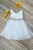 Satin top with Tulle Skirt Baby dress