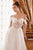 Cold Shoulder Floral Layered Tulle A-Line Bridal Gown WN307